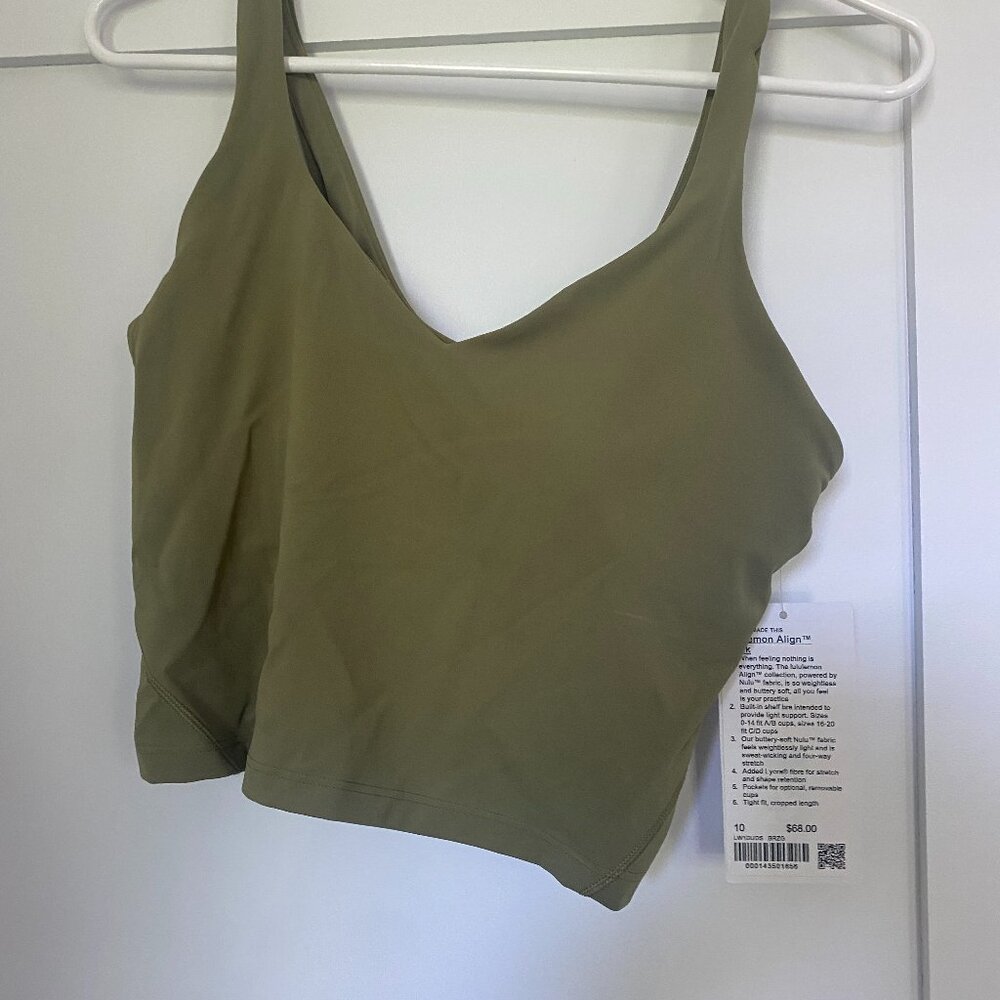 NWT Lululemon Align Tank